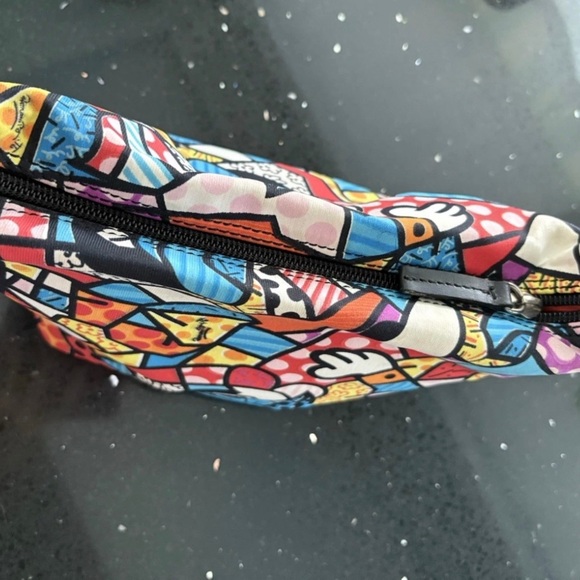 VINTAGE Donald J Pliner Couture x Romero Britto "Stained Glass" Bag-Italy Elite✨ - Picture 8 of 10